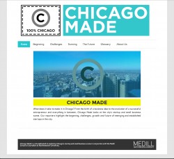 Chicago Made homepage